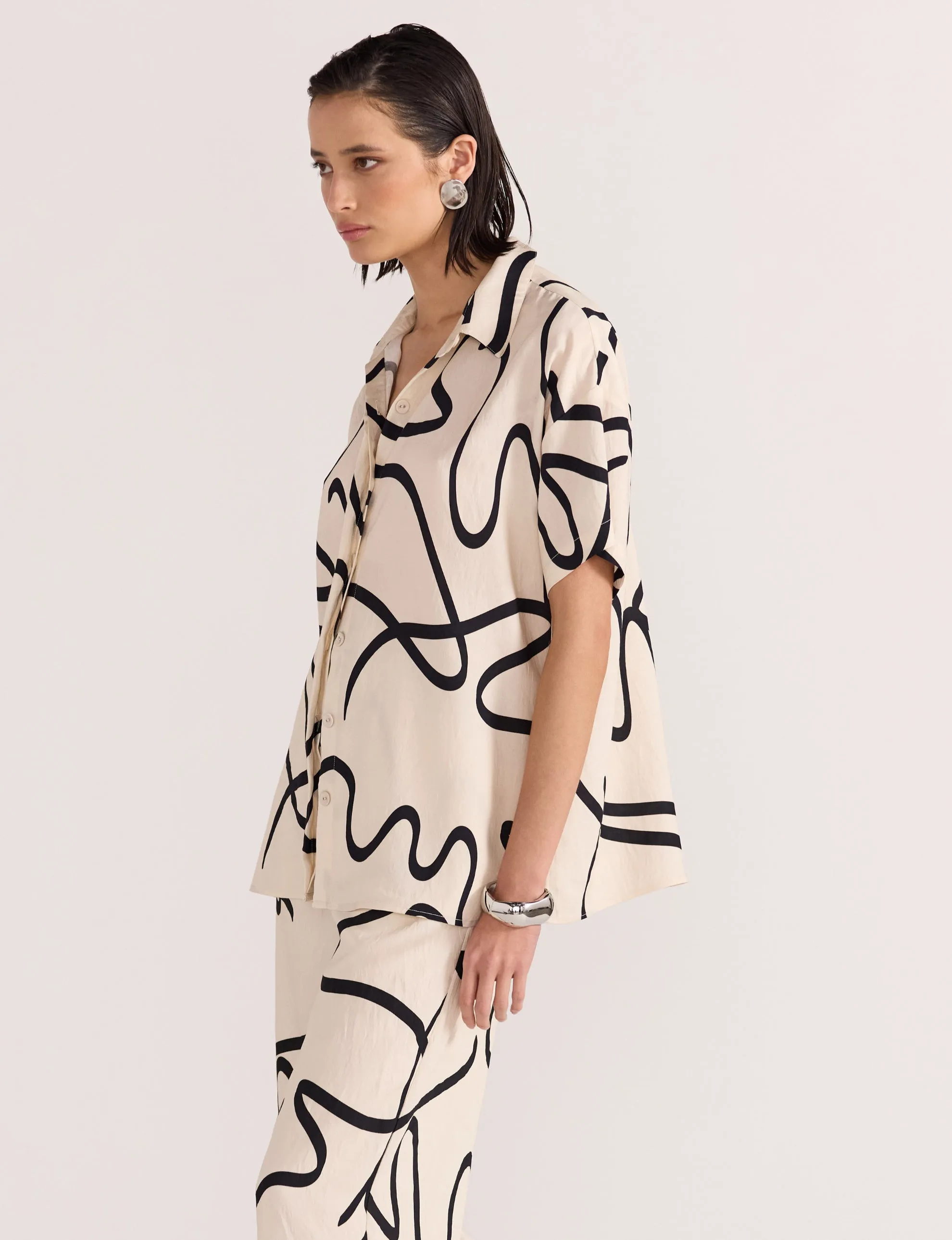 Zenith Resort Shirt | Abstract