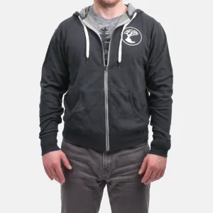 Zip Hoodie Charcoal