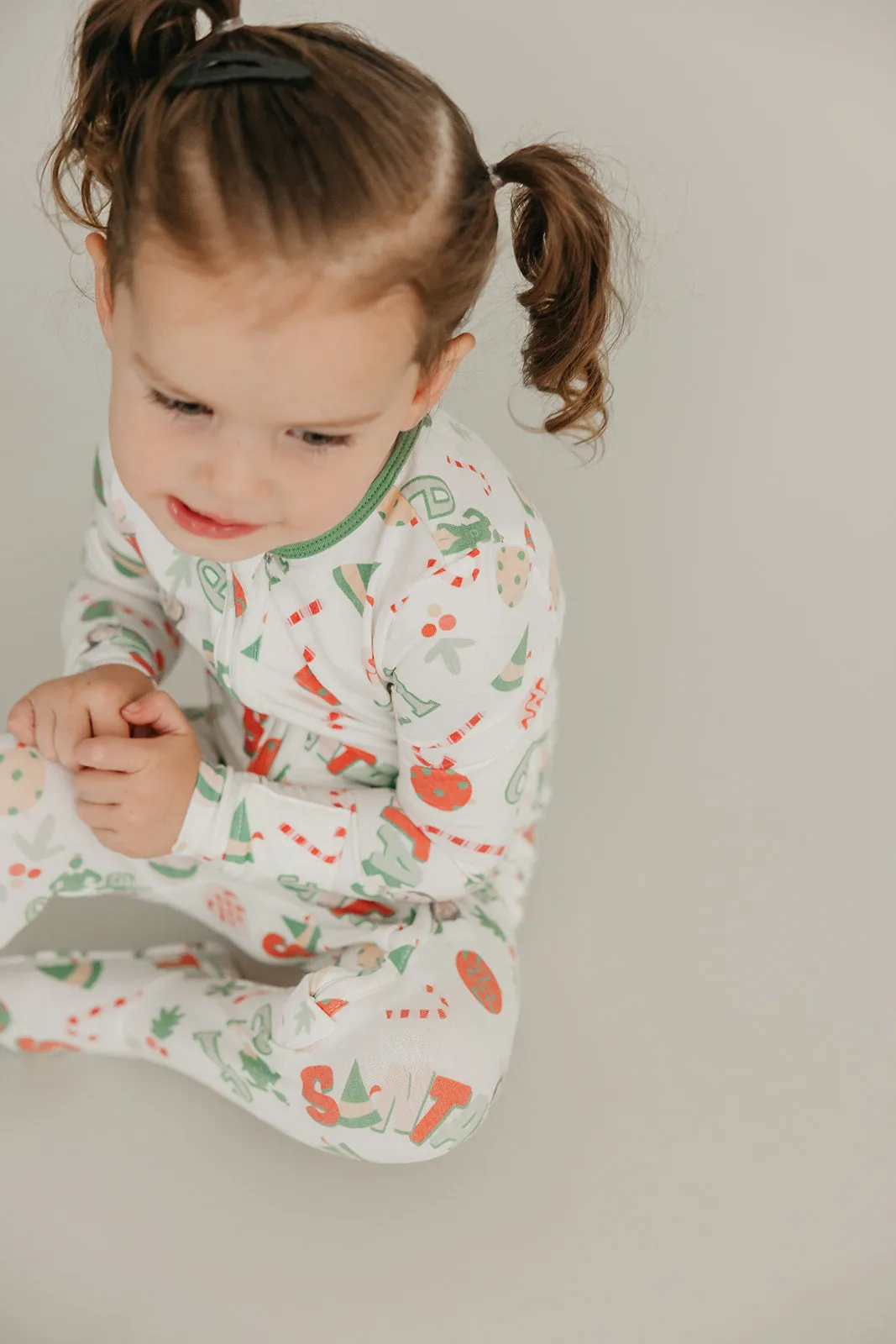 Zip-Up Footie Pajama - Elf