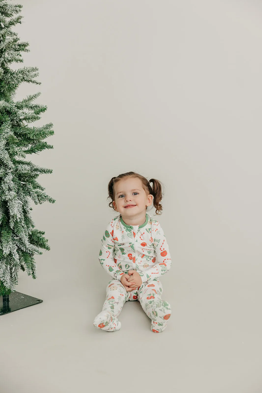 Zip-Up Footie Pajama - Elf