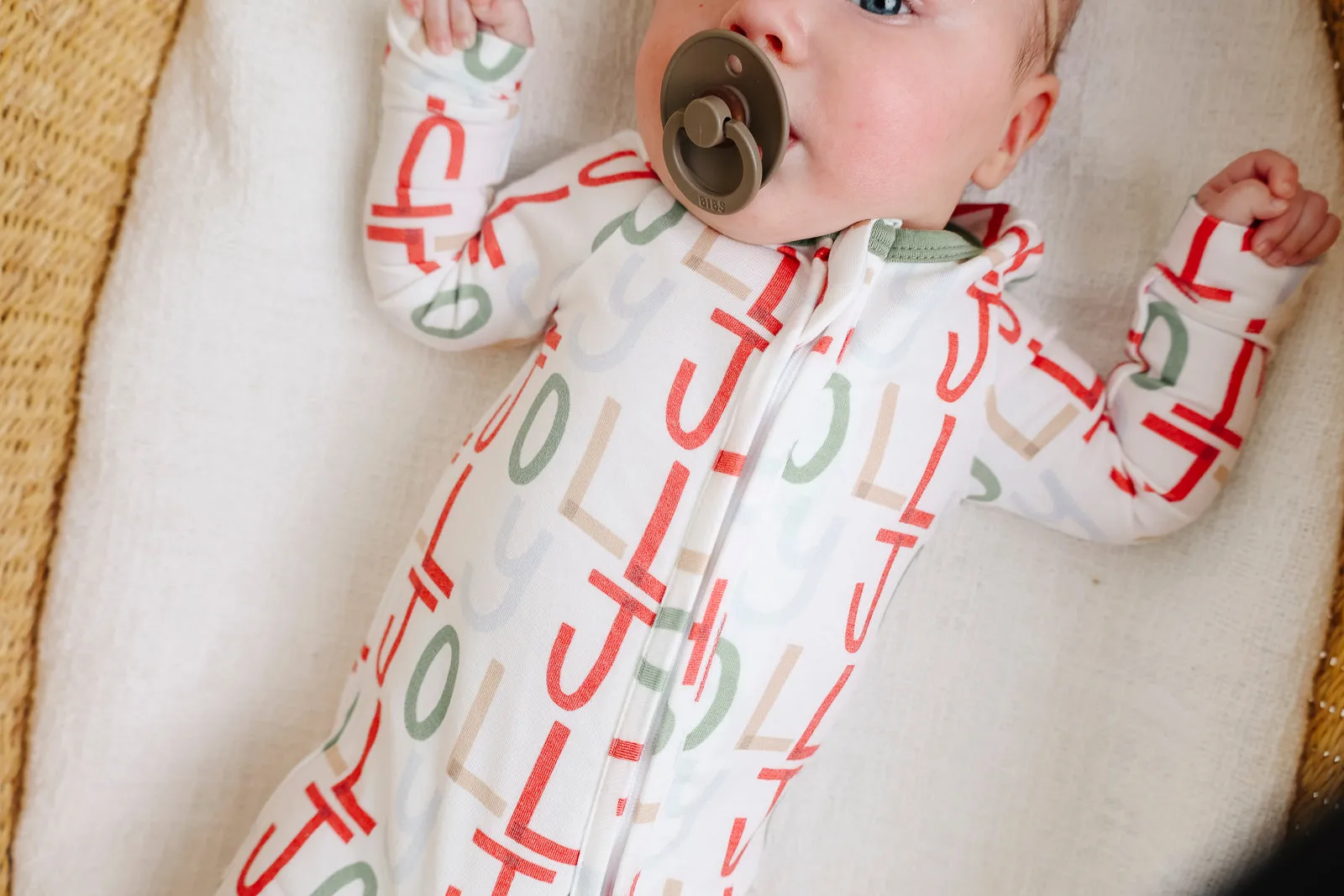 Zip-Up Footie Pajama - Jolly