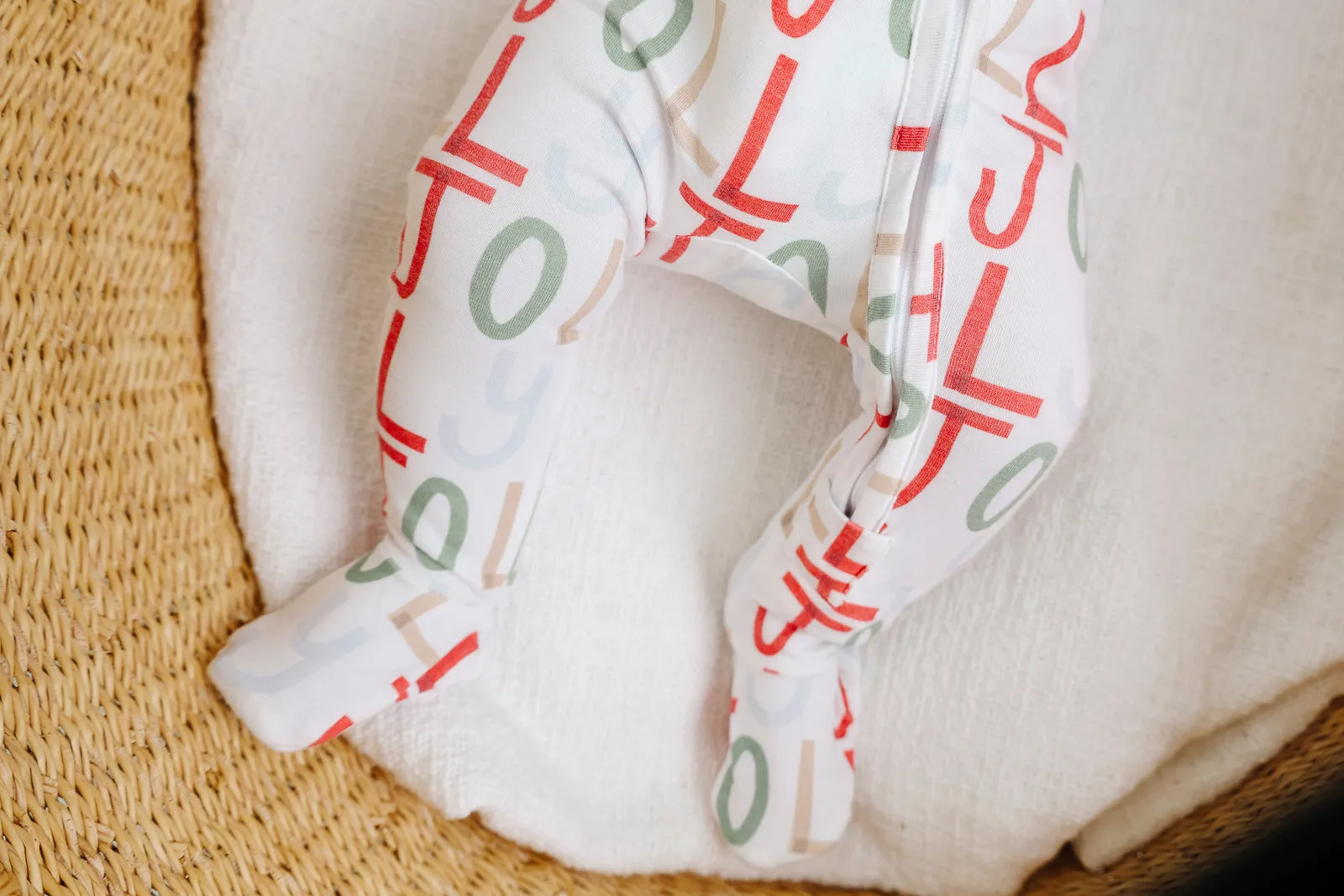 Zip-Up Footie Pajama - Jolly