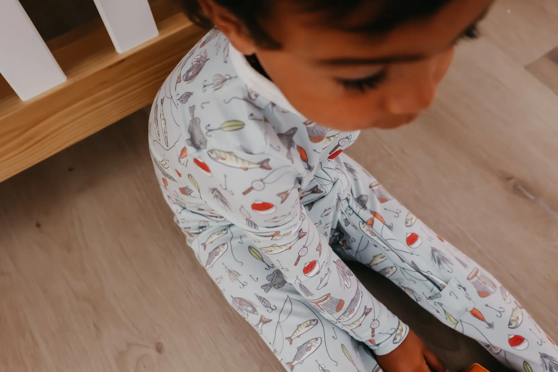 Zip-Up Footie Pajama - Trout
